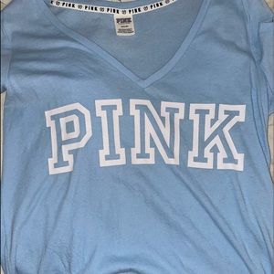 v-neck PINK tee